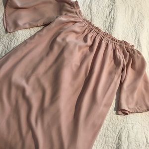 Off the shoulder dress